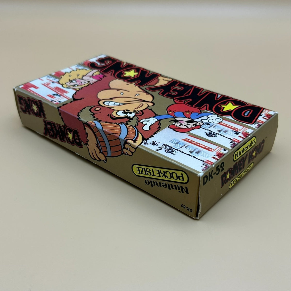 POCKETSIZE DONKEY KONG DK-52 Nintendo Game & Watch 1st Ed NOS
