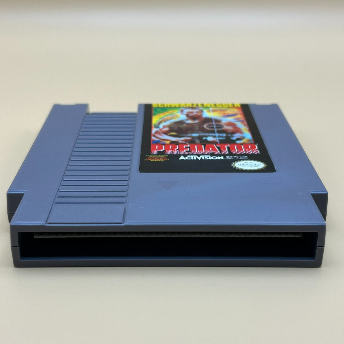 PREDATOR Authentic NES Nintendo Game Cart w/ Manual Cleaned & Tested