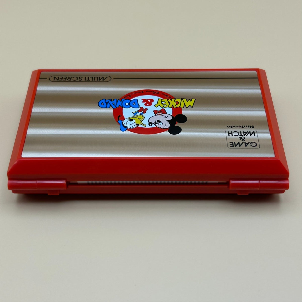Nintendo Game & Watch MICKEY & DONALD DM-53 Multi Screen 1982 New Old Stock