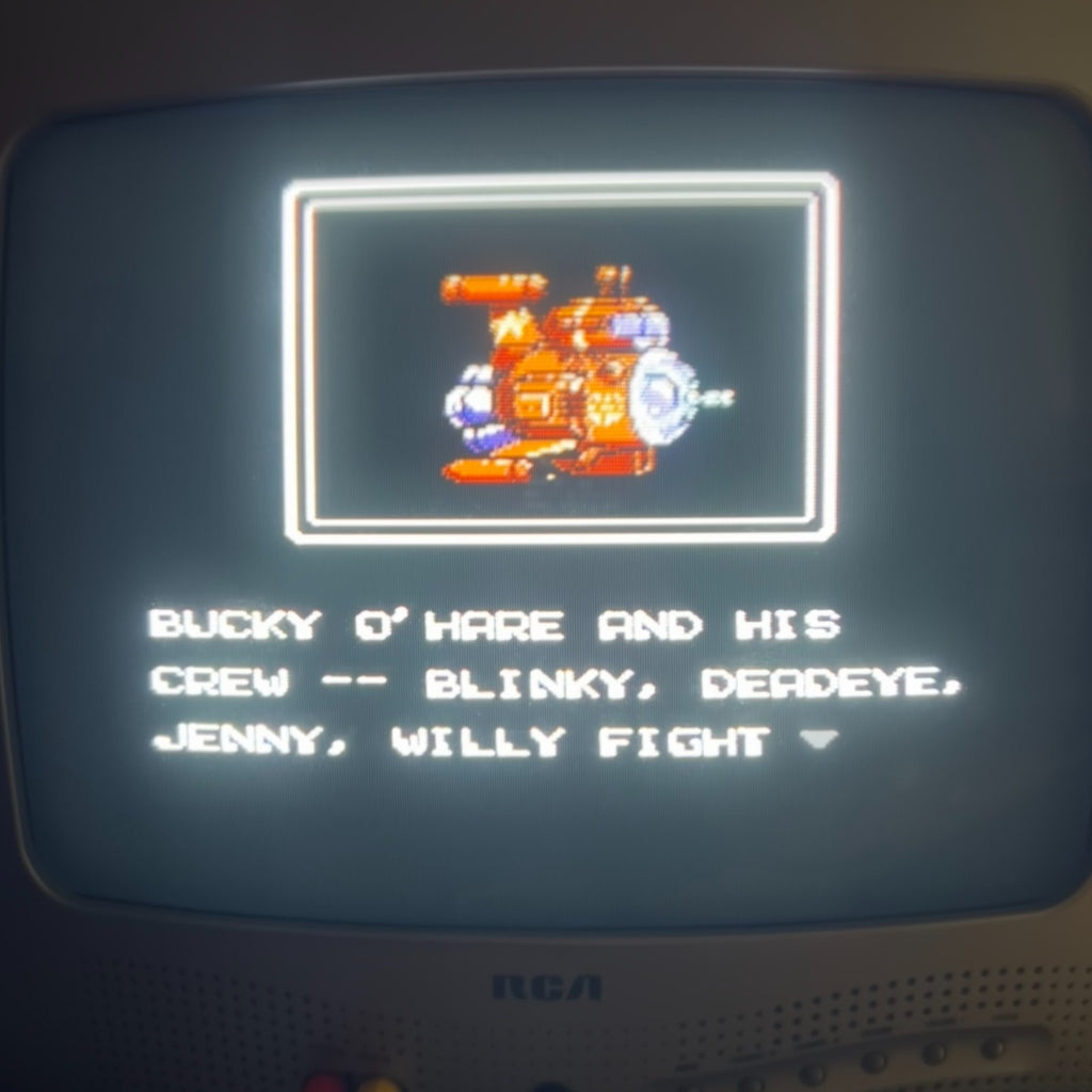 BUCKY O'HARE NES Authentic Nintendo Game Cart Cleaned & Tested