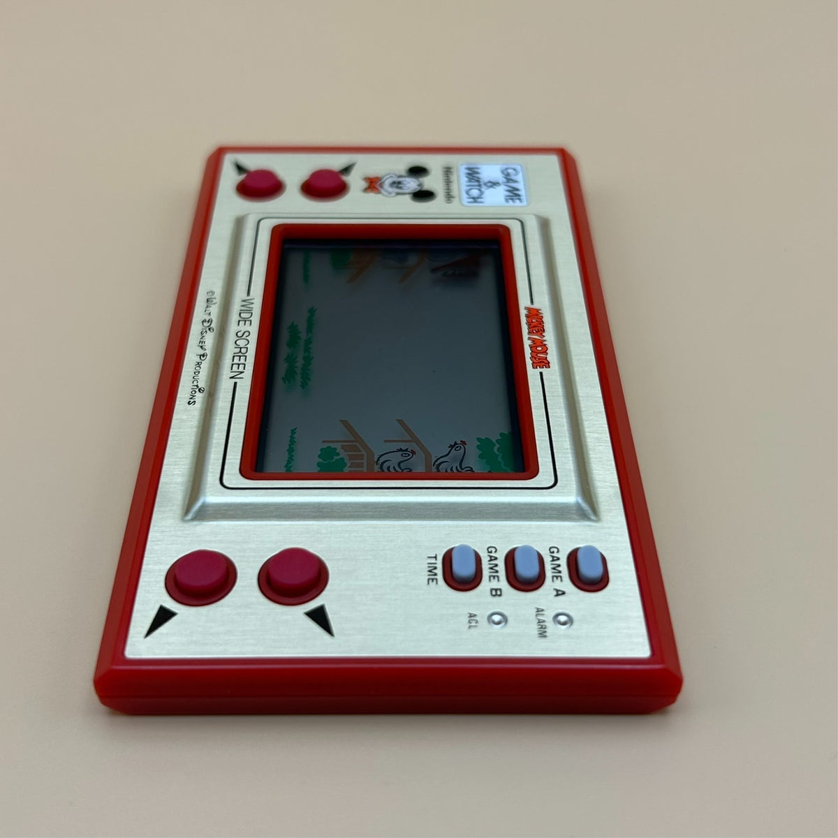 Nintendo Game & Watch MICKEY MOUSE MC-25 1981 Mint In Box