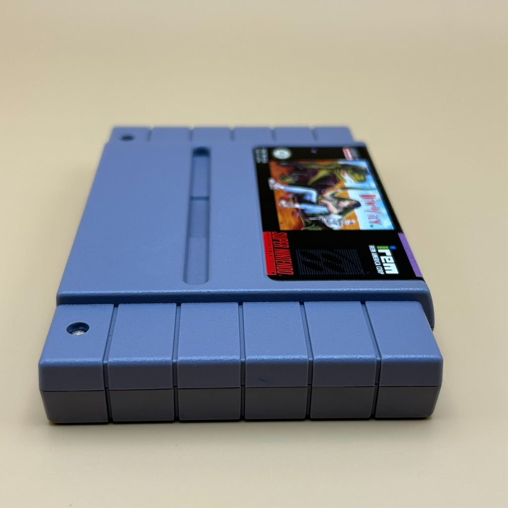 SNES DINO CITY DINOCITY Authentic Super Nintendo Game Cart Tested