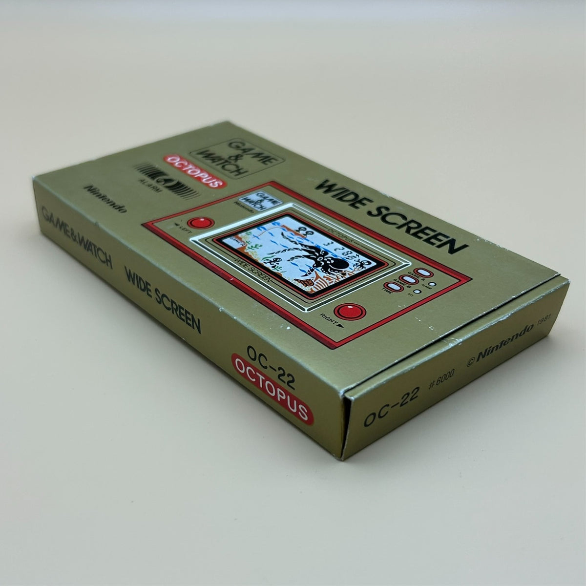 Nintendo Game & Watch OCTOPUS OC-22 1981 Vintage Japan NEW