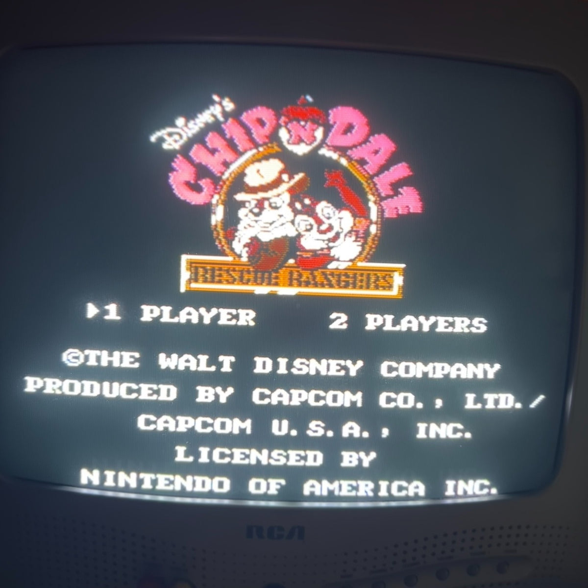 DISNEY'S DUCK TALES / TALESPIN / RESCUE RANGERS NES Authentic Nintendo Tested