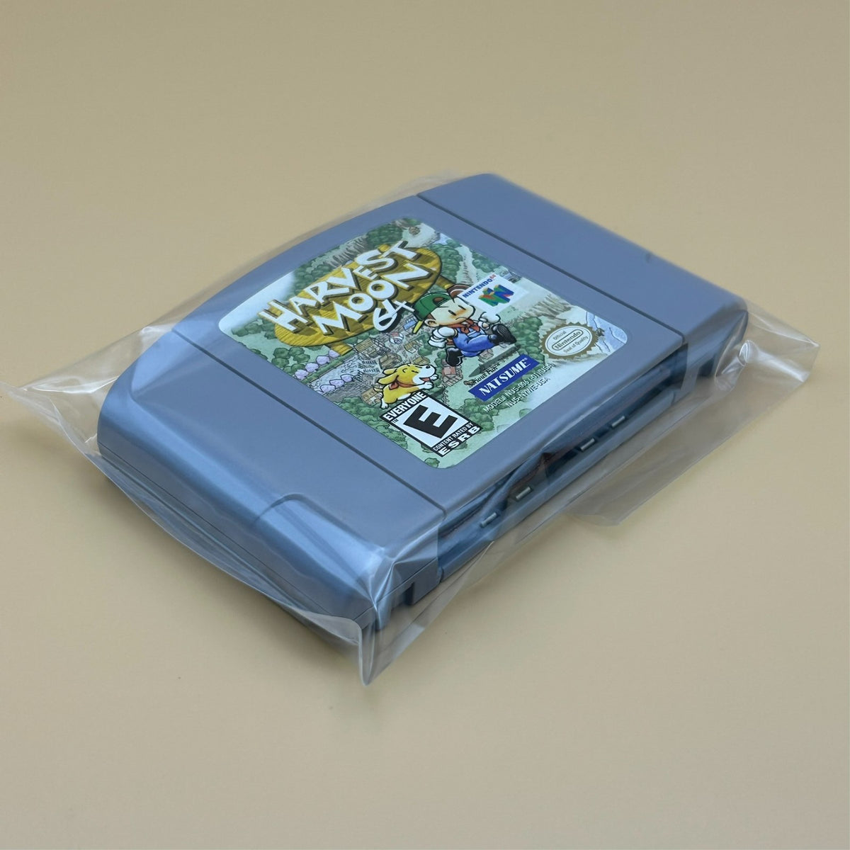 N64 Game Cart HARVEST MOON 64 Authentic Nintendo Cleaned & Tested