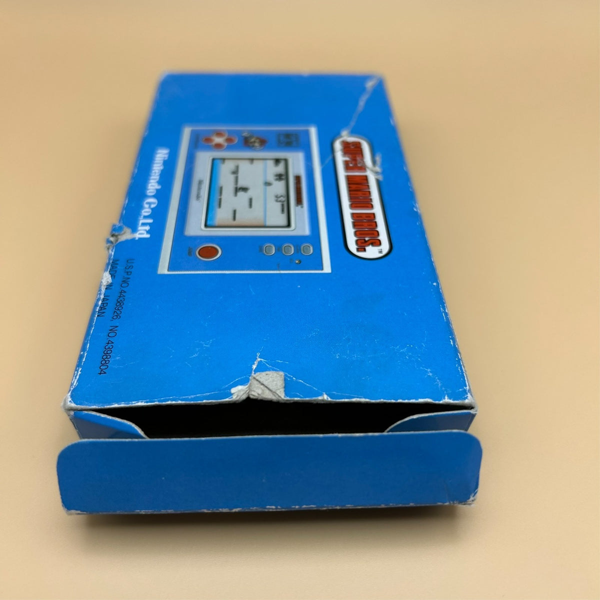 SUPER MARIO BROS. Nintendo Game & Watch YM-105 New Wide Series w/ Box 1988