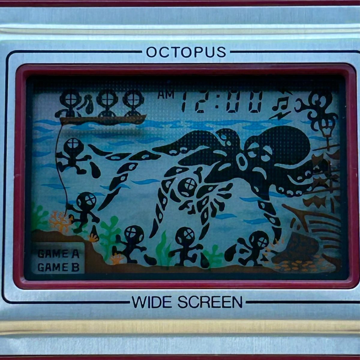 Nintendo Game & Watch OCTOPUS OC-22 1981 Vintage Japan NEW