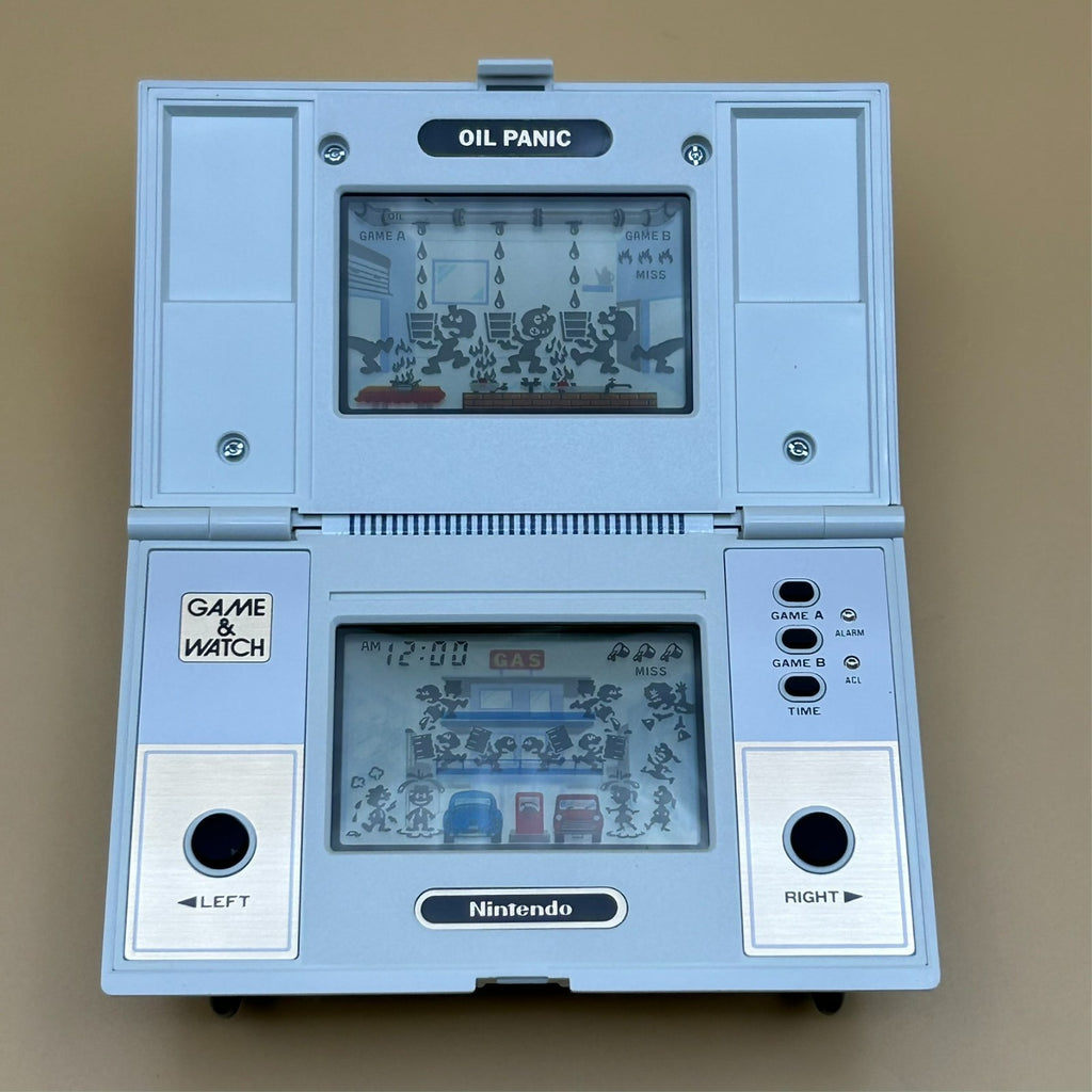Nintendo Game & Watch OIL PANIC OP-51 1982 New Old Stock