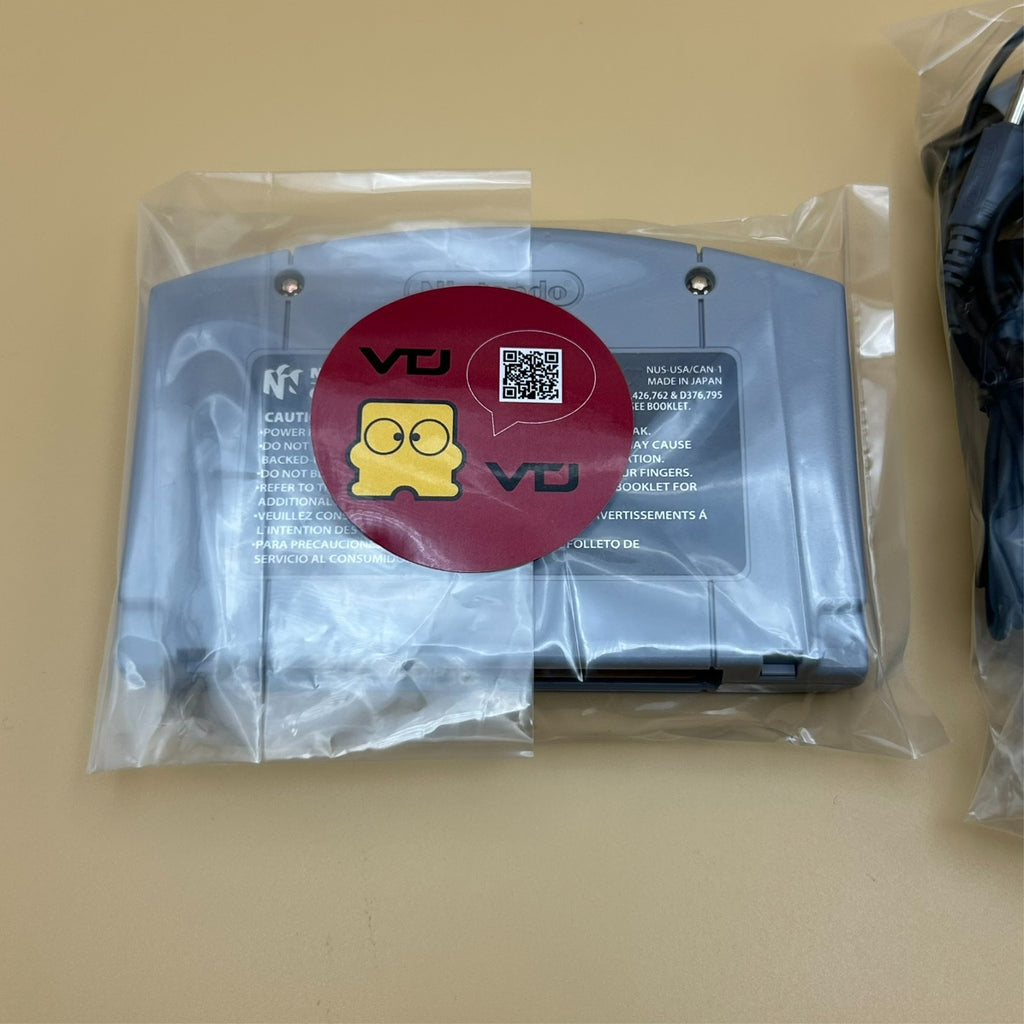 N64 Game Cart HEY YOU PIKACHU with VRU and Microphone Authentic Nintendo Tested