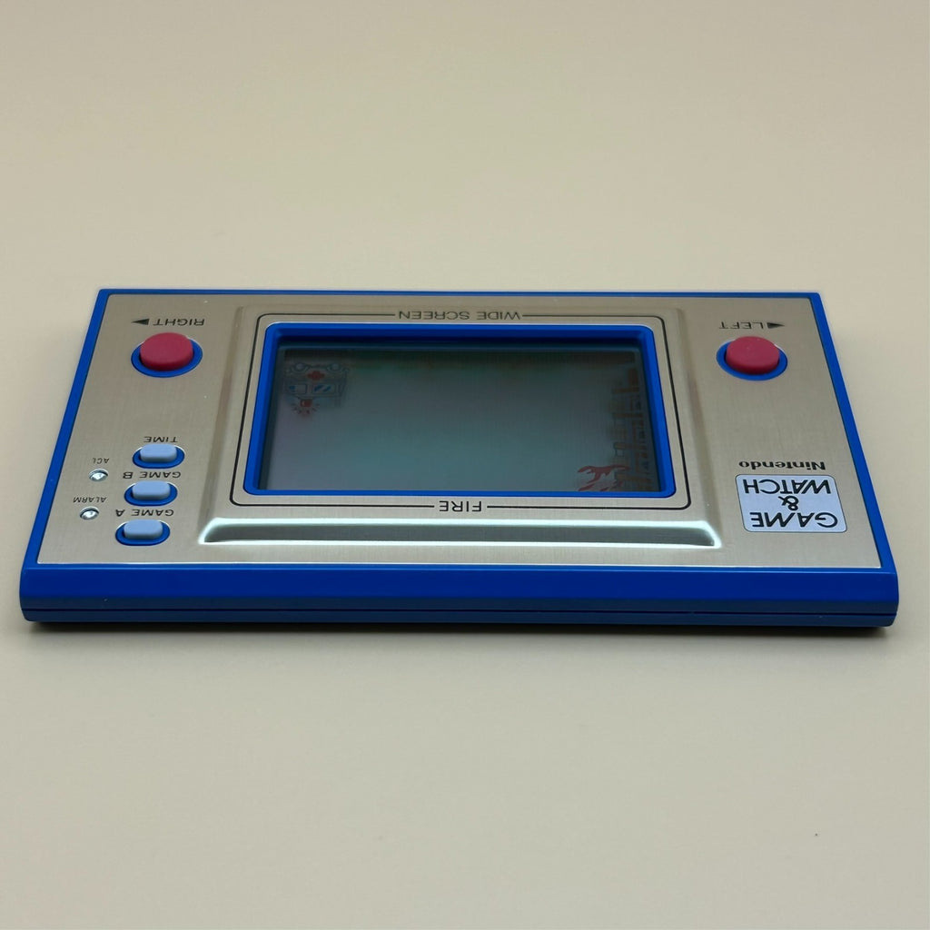 FIRE Nintendo Game & Watch Wide Screen FR-27 1981 New Old Stock NOS