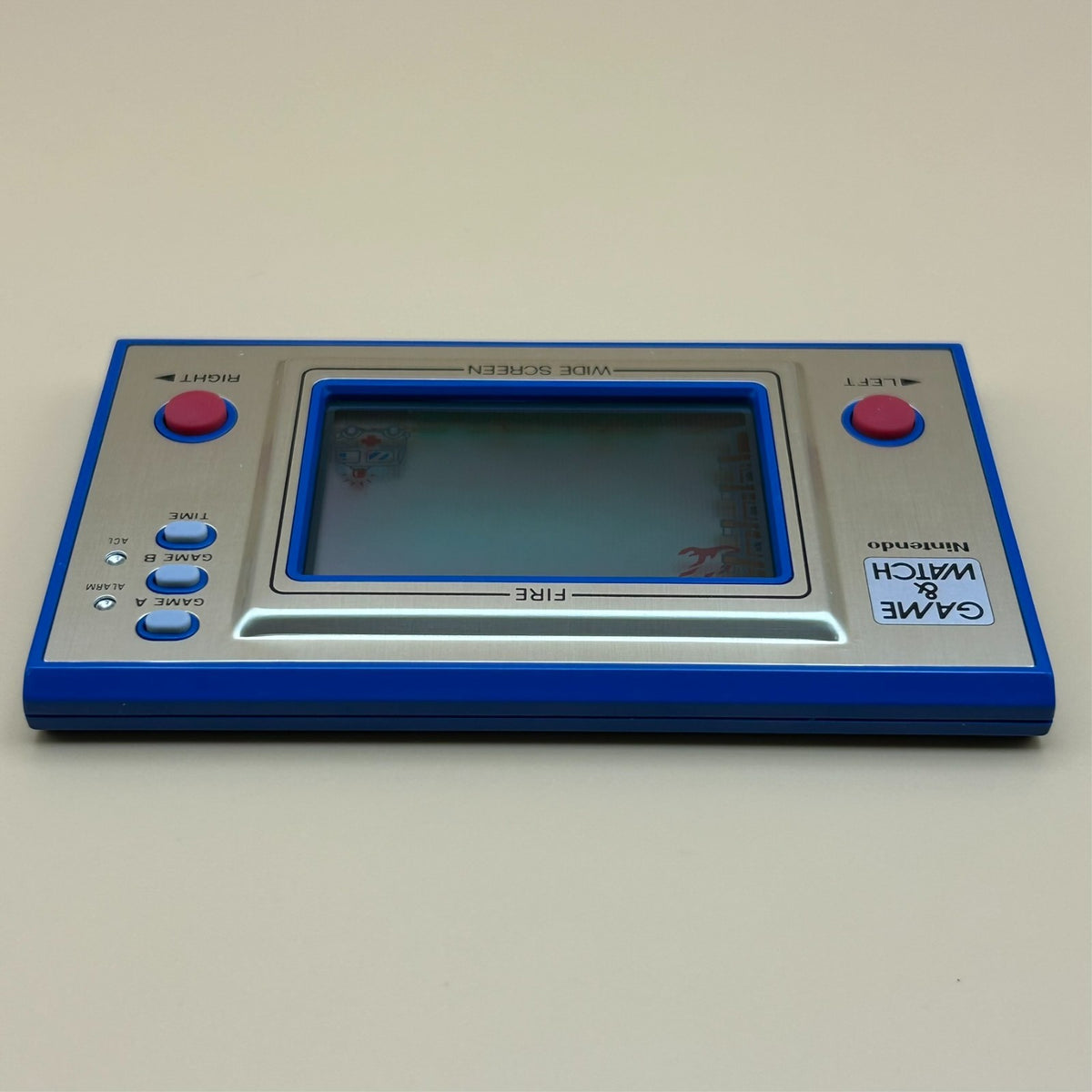 FIRE Nintendo Game & Watch Wide Screen FR-27 1981 New Old Stock NOS