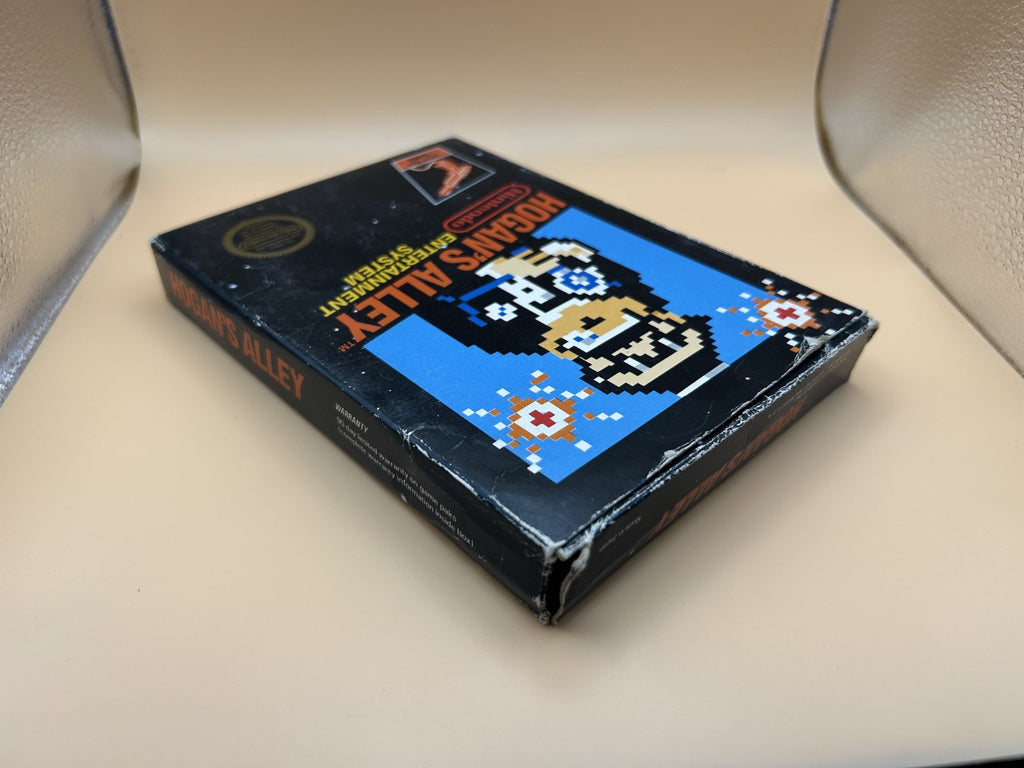 NES HOGAN'S ALLEY 5 Screw CIB Black Box Authentic Tested