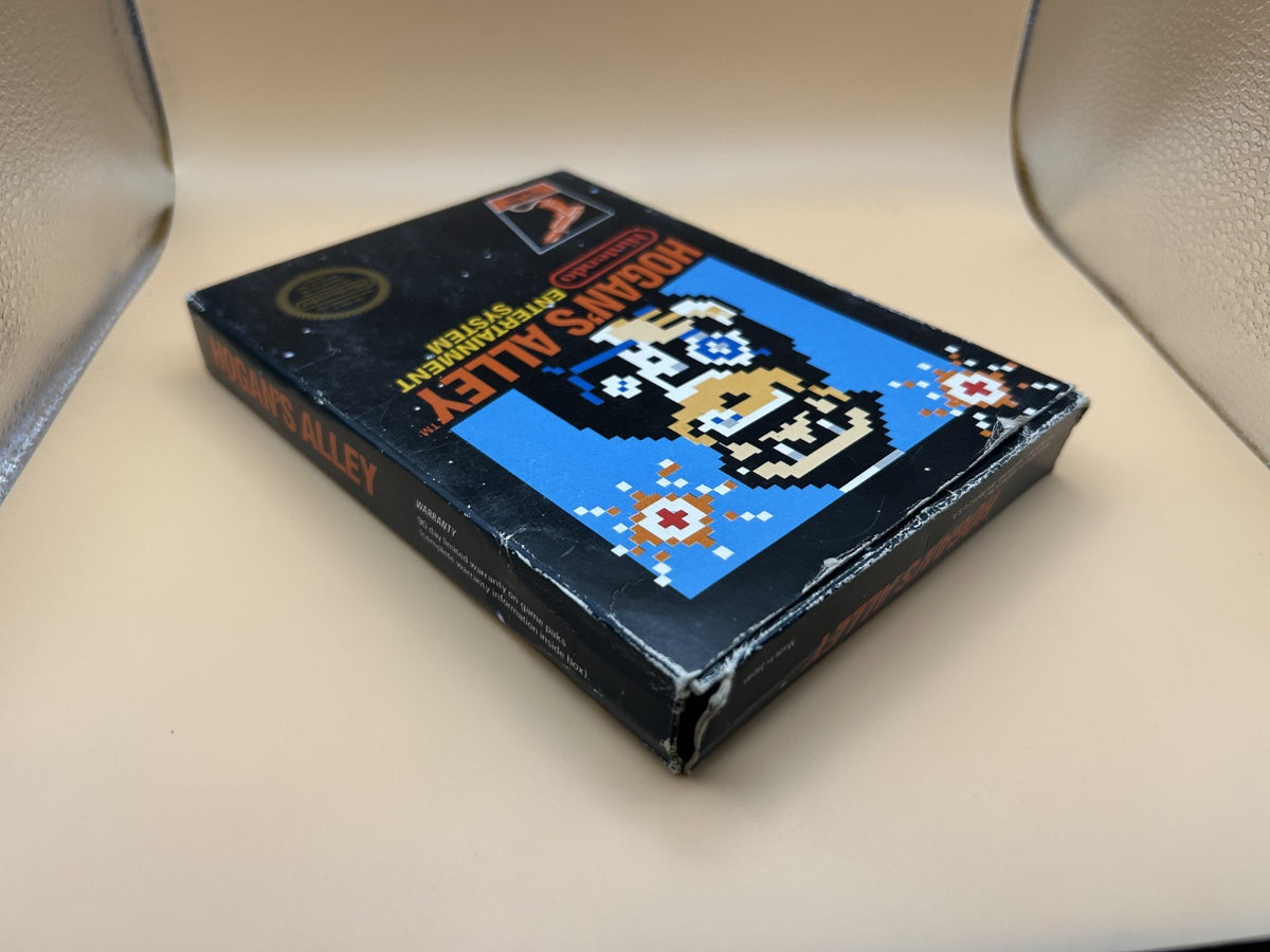 NES HOGAN'S ALLEY 5 Screw CIB Black Box Authentic Tested