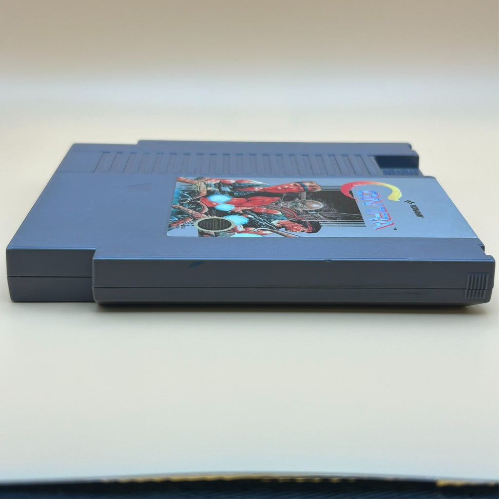 CONTRA NES Konami Authentic Nintendo Game Cart Cleaned & Tested