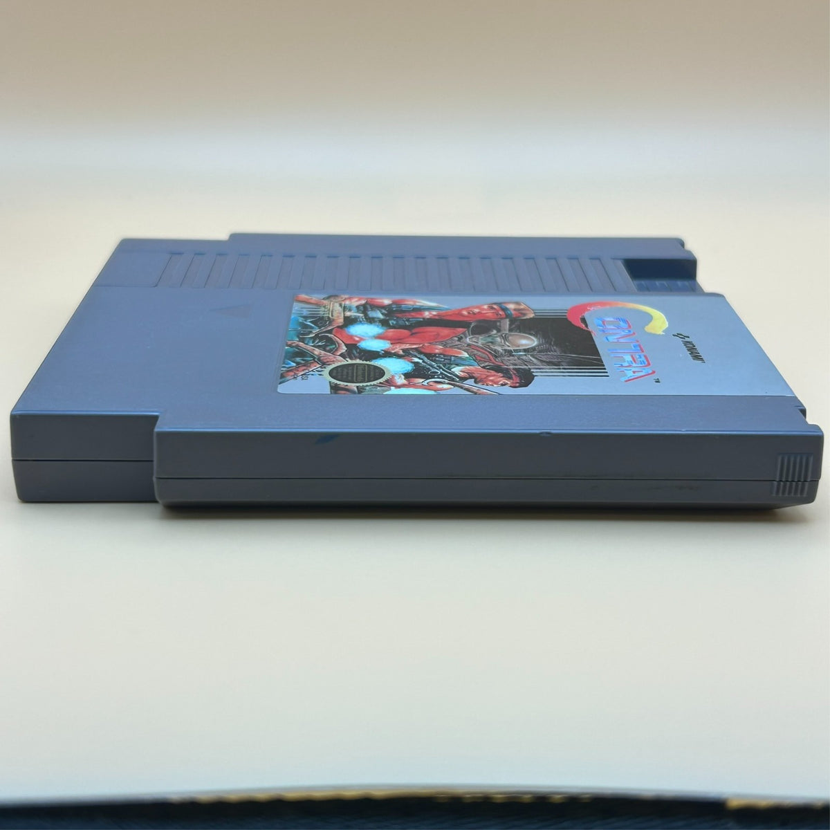 CONTRA NES Konami Authentic Nintendo Game Cart Cleaned & Tested
