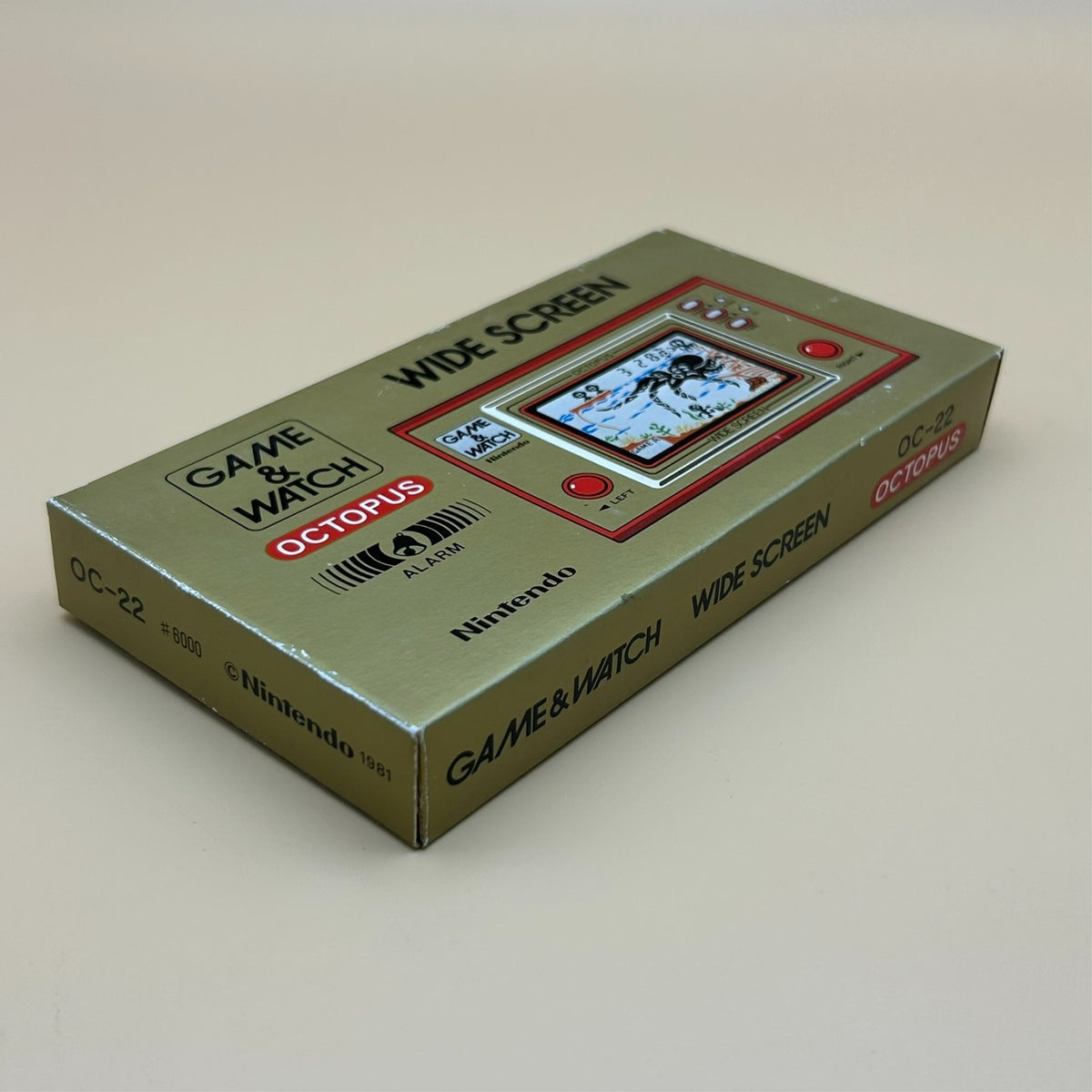 Nintendo Game & Watch OCTOPUS OC-22 1981 Vintage Japan NEW