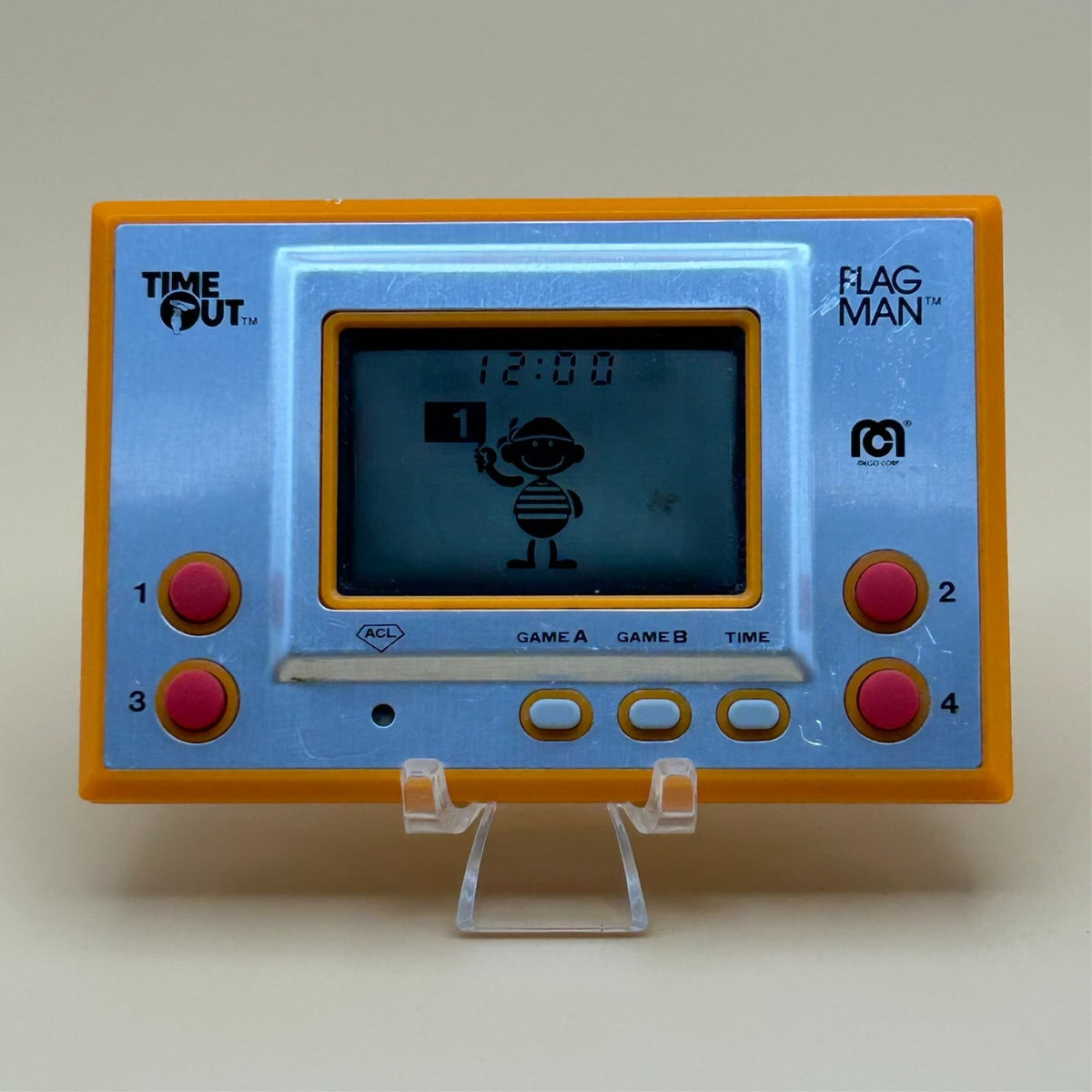 Nintendo Game & Watch Mego Time Out FLAGMAN FL-02 Vintage 1980