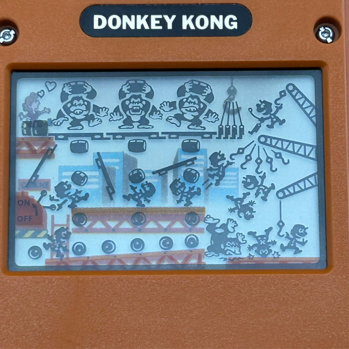 DONKEY KONG Nintendo Game & Watch DK-52 1982 Vintage Japan