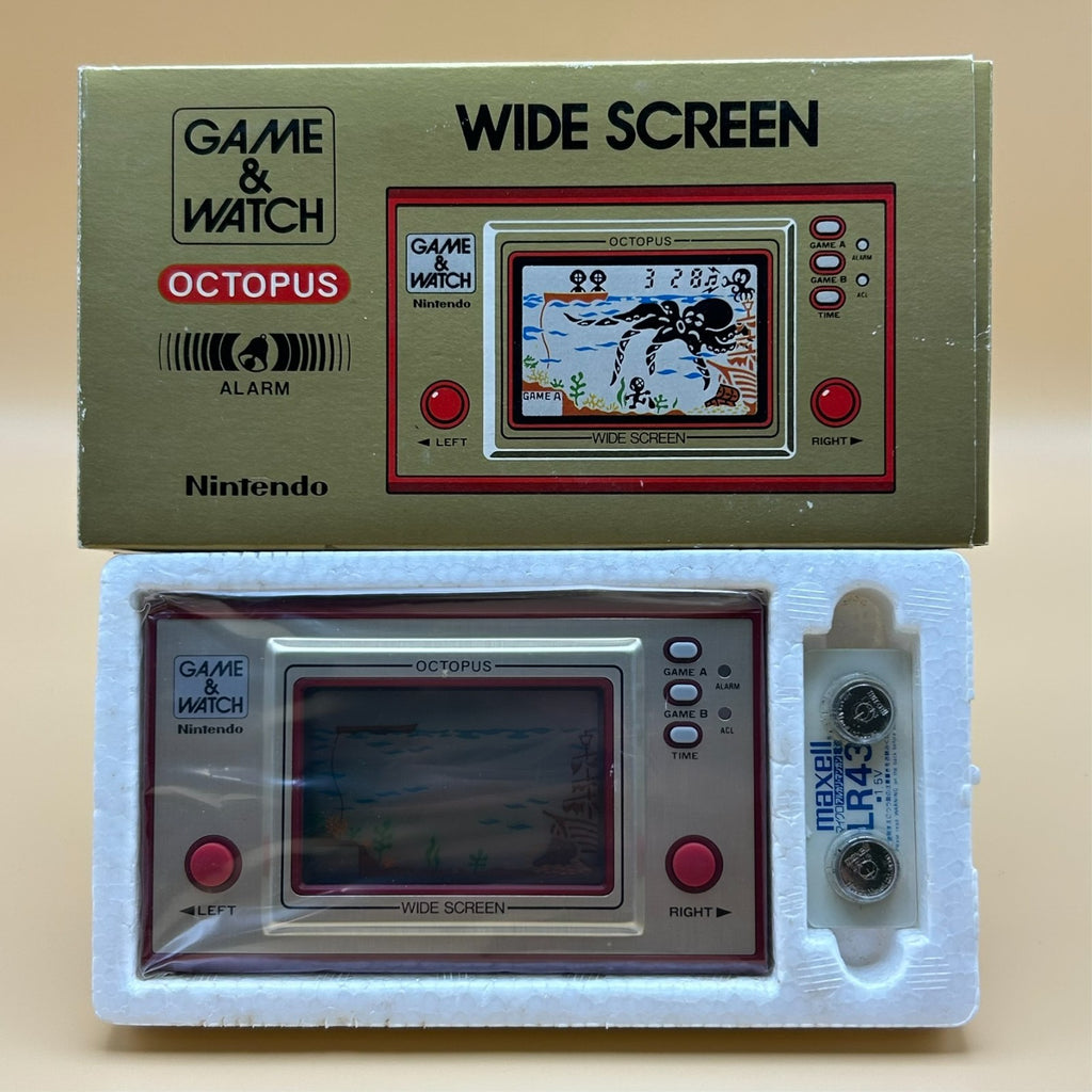 Nintendo Game & Watch OCTOPUS OC-22 1981 Vintage Japan NEW
