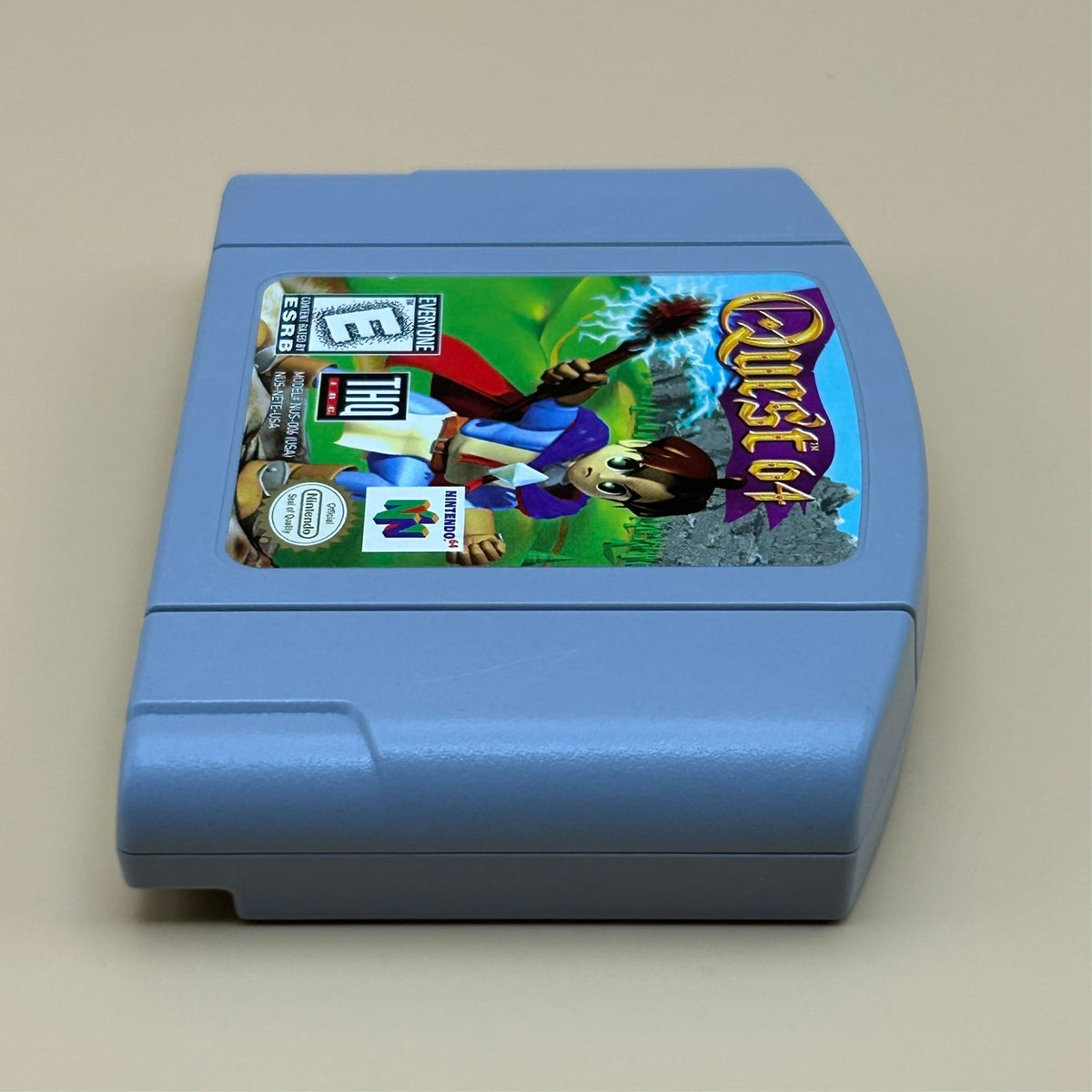 N64 Game Cart QUEST 64 Authentic Nintendo Cleaned & Tested
