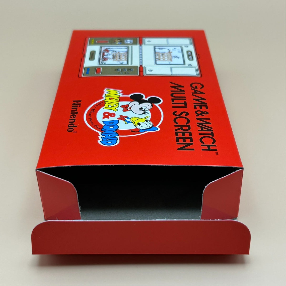 Nintendo Game & Watch MICKEY & DONALD DM-53 Multi Screen 1982 New Old Stock