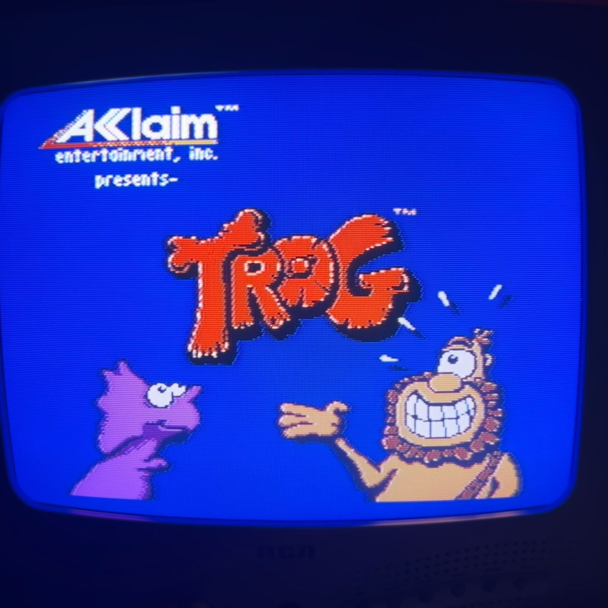 TROG! TROG NES Authentic Nintendo Cart Cleaned & Tested