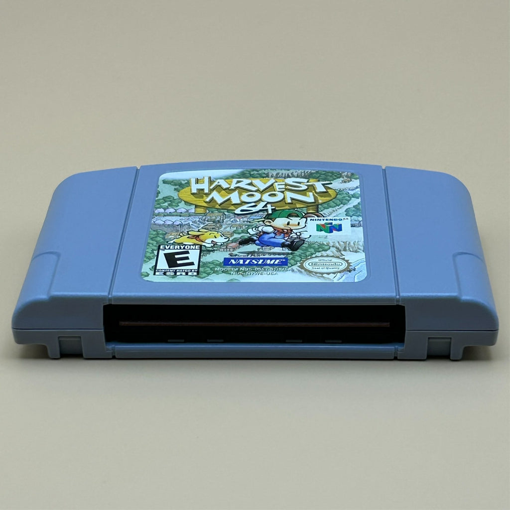 N64 Game Cart HARVEST MOON 64 Authentic Nintendo Cleaned & Tested
