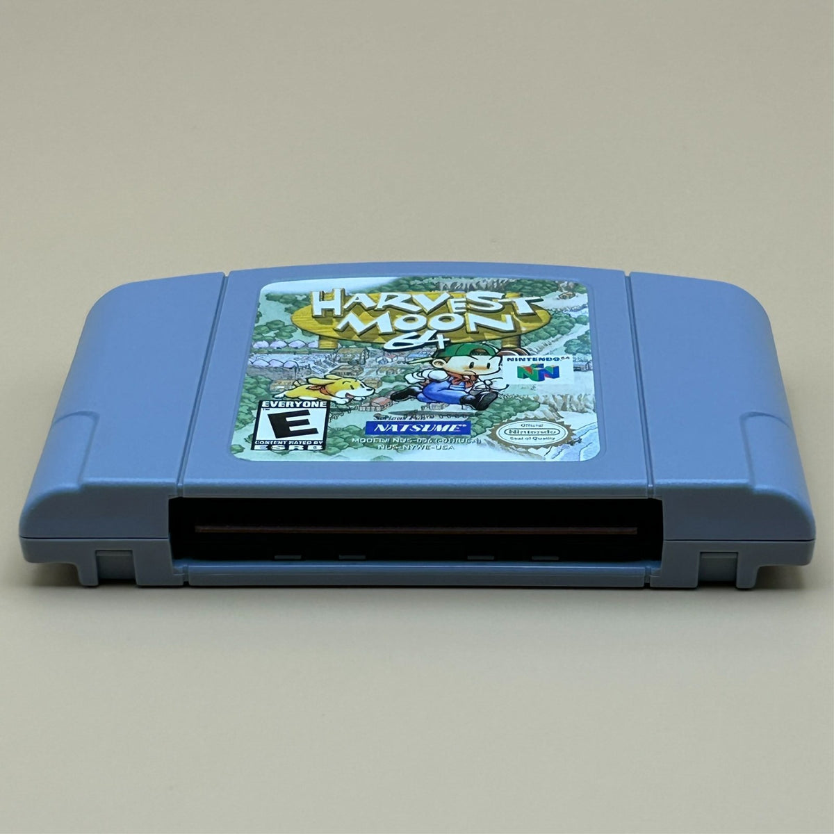 N64 Game Cart HARVEST MOON 64 Authentic Nintendo Cleaned & Tested