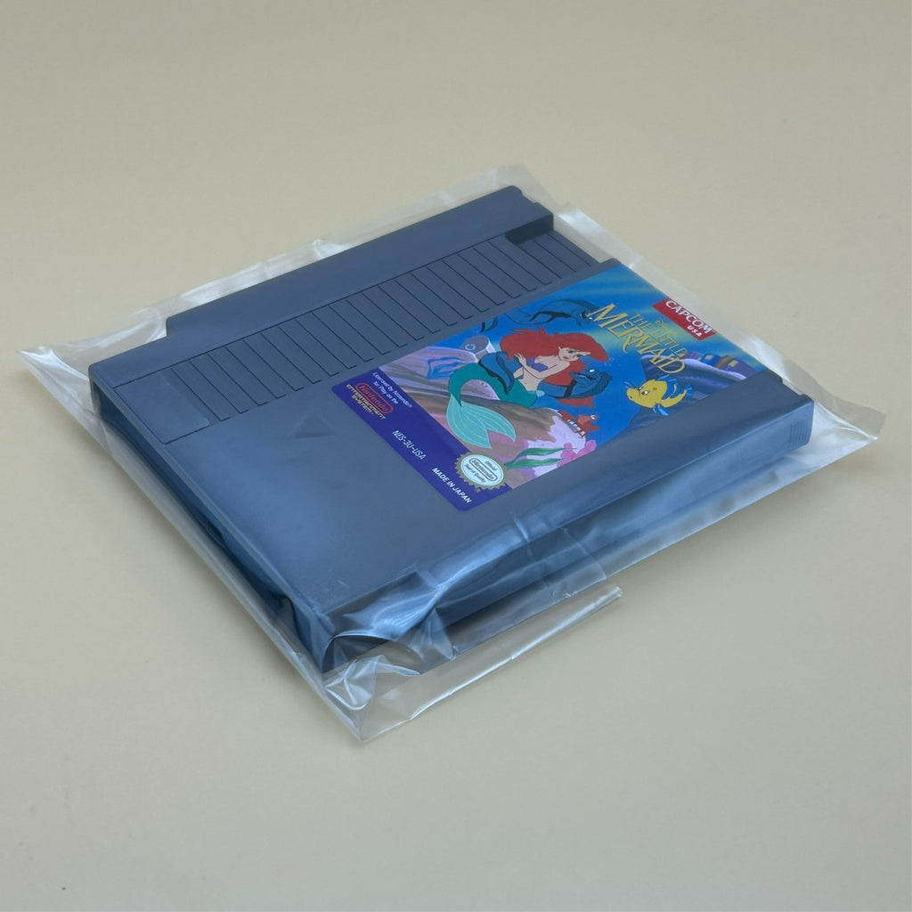 Disney's THE LITTLE MERMAID NES Game Authentic Nintendo Cart Cleaned & Tested