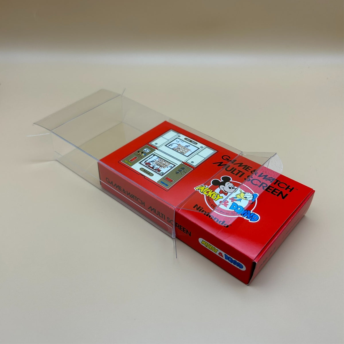 Nintendo Game & Watch MICKEY & DONALD DM-53 Multi Screen 1982 New Old Stock