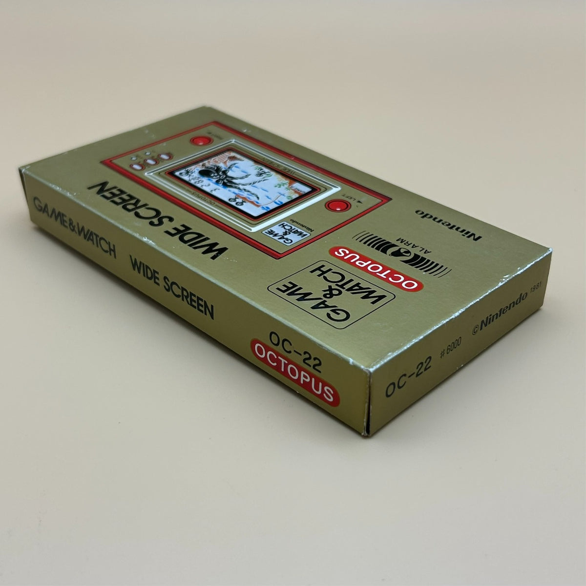 Nintendo Game & Watch OCTOPUS OC-22 1981 Vintage Japan NEW