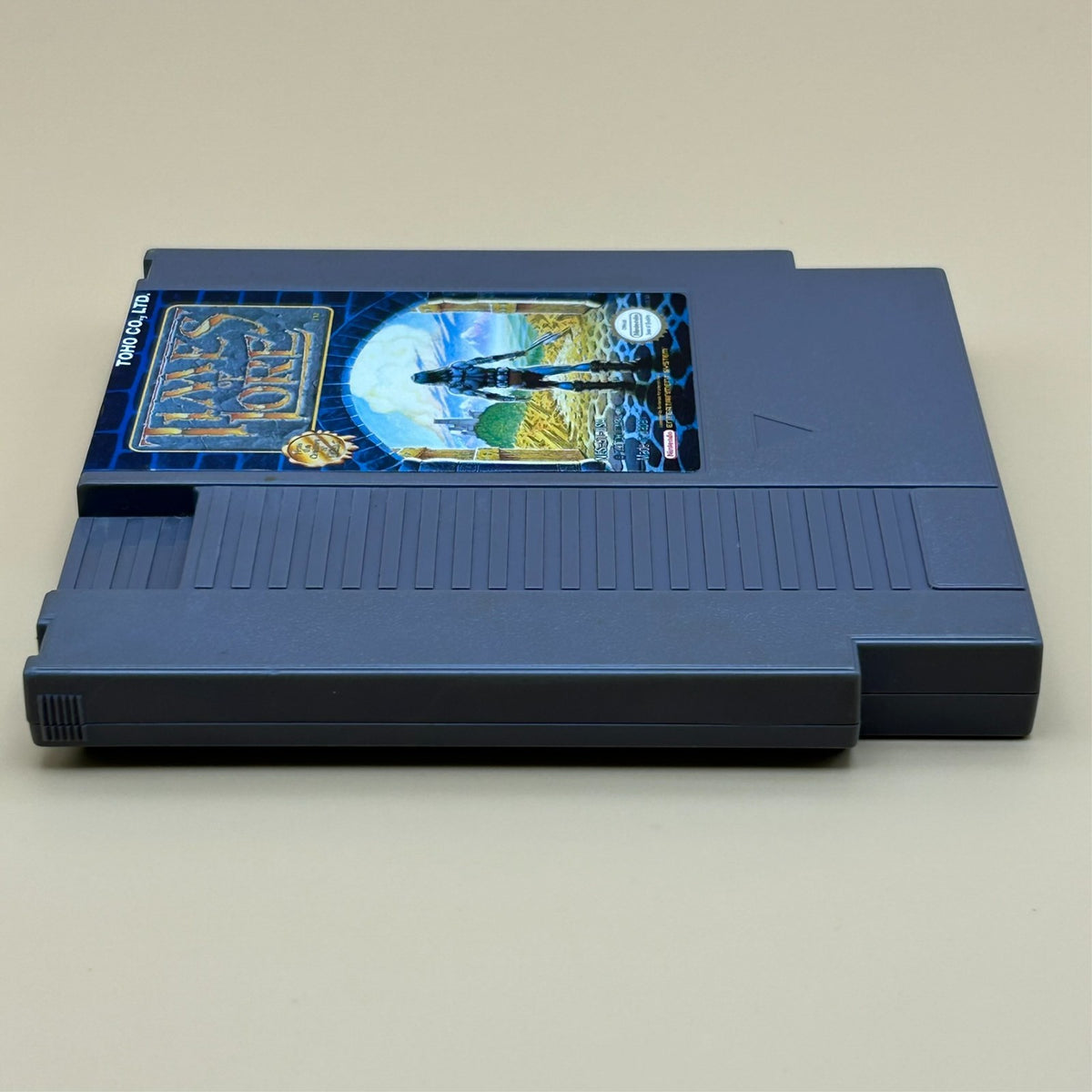 Nintendo NES Game Cart TIMES OF LORE Authentic Vintage Cleaned & Tested