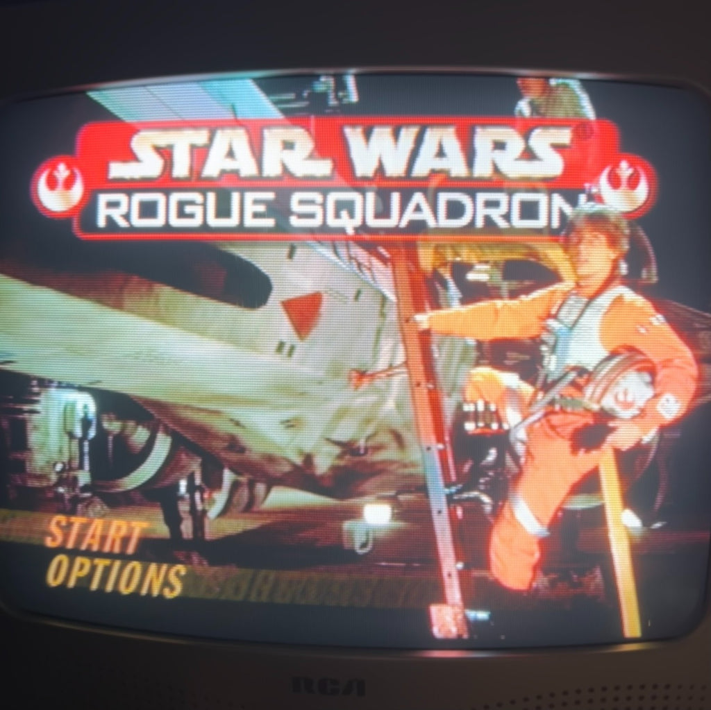 N64 Game Cart STAR WARS ROGUE SQUADRON Authentic Nintendo Cleaned & Tested