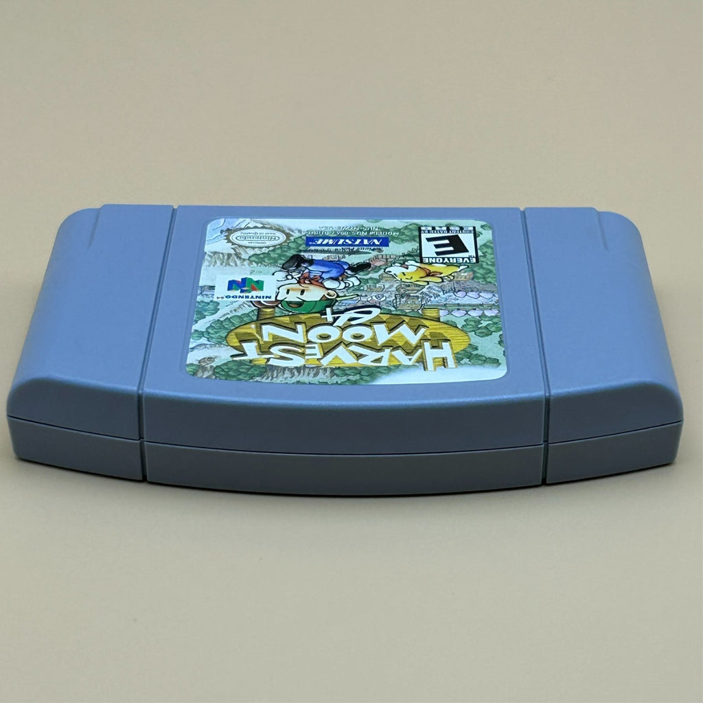 N64 Game Cart HARVEST MOON 64 Authentic Nintendo Cleaned & Tested