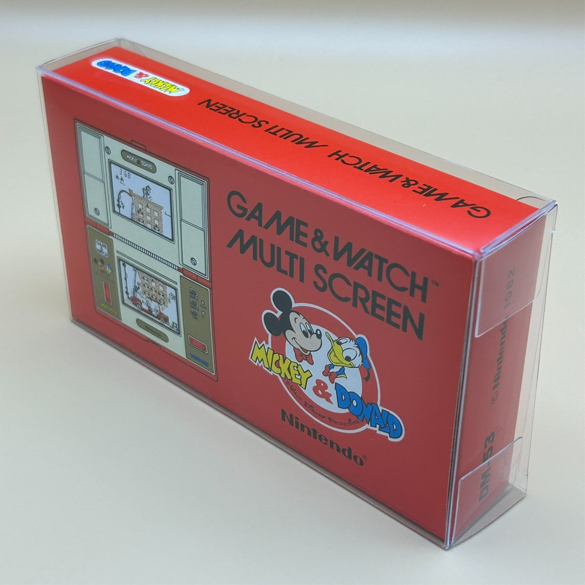 Nintendo Game & Watch MICKEY & DONALD DM-53 Multi Screen 1982 New Old Stock