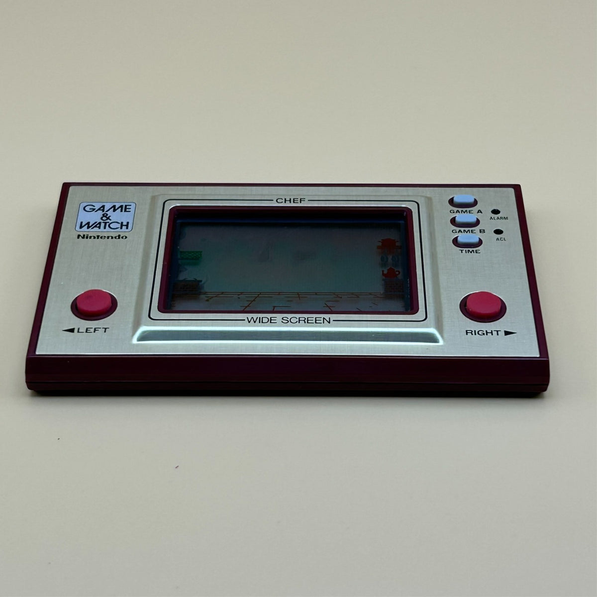 Nintendo Game & Watch CHEF FP-24 1981 w/ Box Vintage Japan
