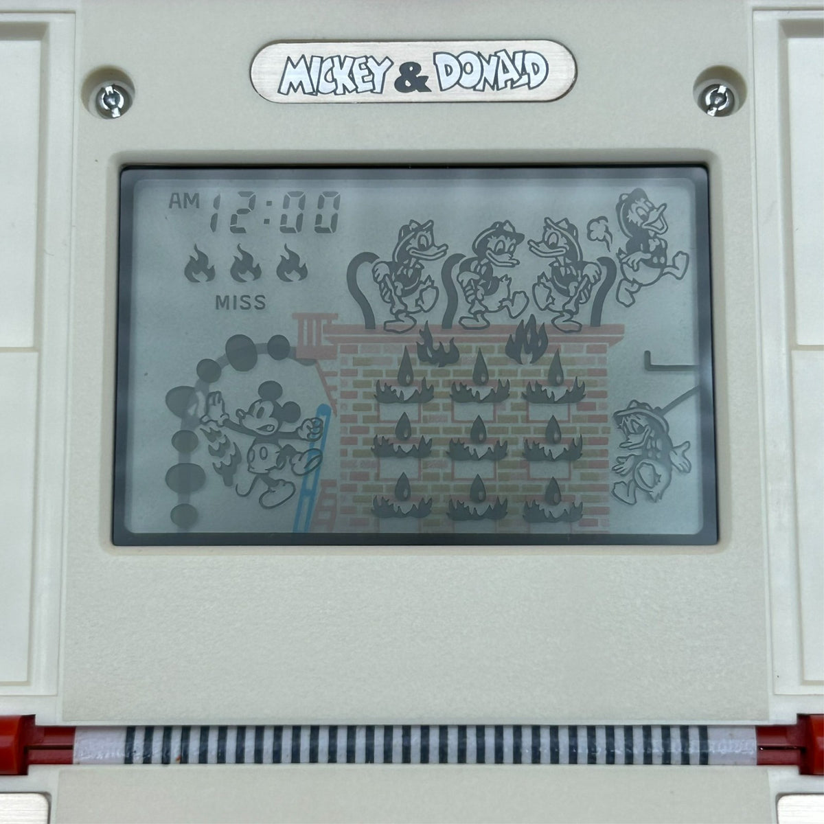 Nintendo Game & Watch MICKEY & DONALD DM-53 Multi Screen 1982 New Old Stock