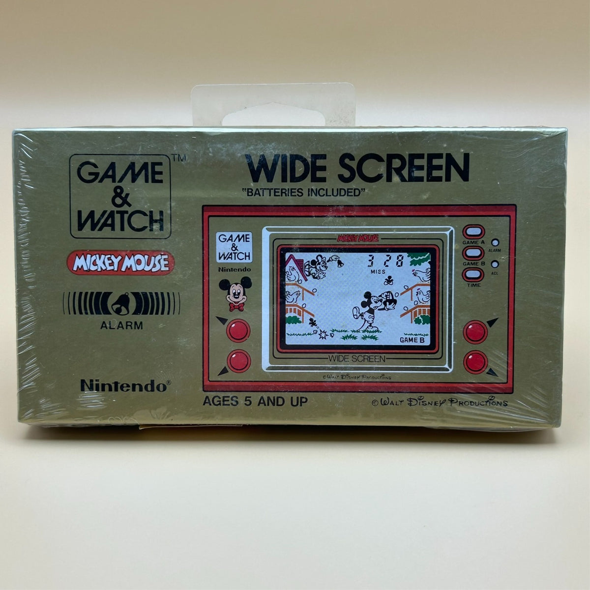 Nintendo Game & Watch MICKEY MOUSE MC-25 1981 SEALED
