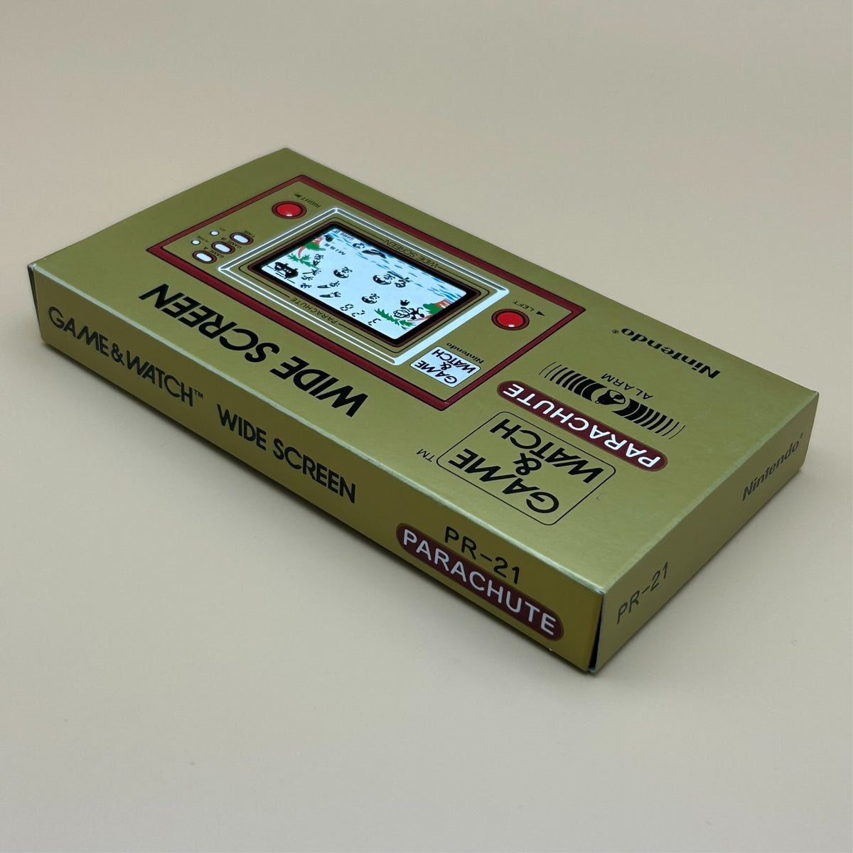 Nintendo Game & Watch PARACHUTE  PR-21 1981 Mint In Box