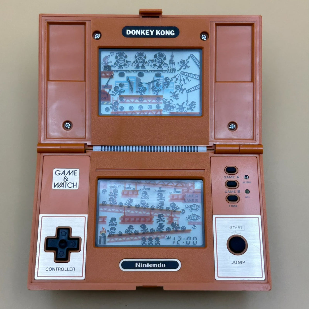 DONKEY KONG Nintendo Game & Watch DK-52 1982 Vintage Japan