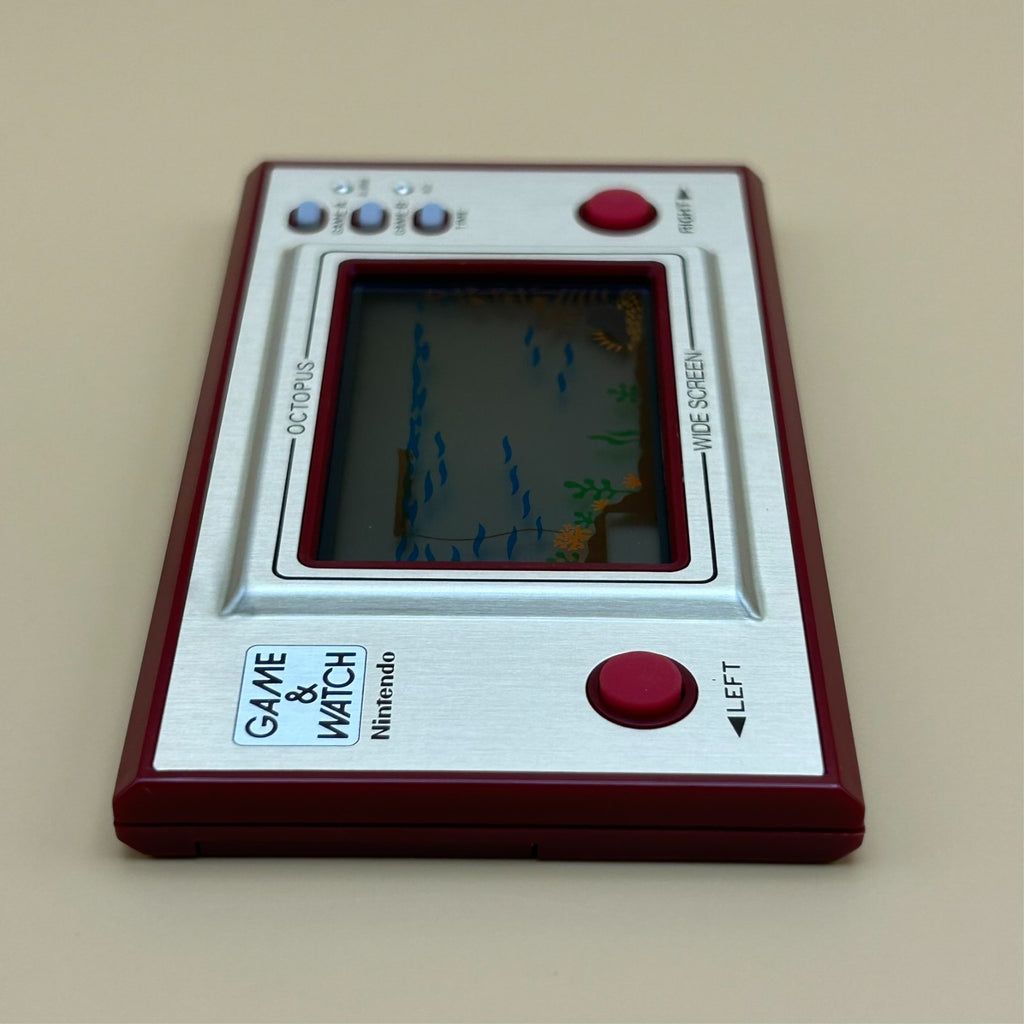 OCTOPUS Nintendo Game & Watch Wide Screen OC-22 1981 New Old Stock NOS