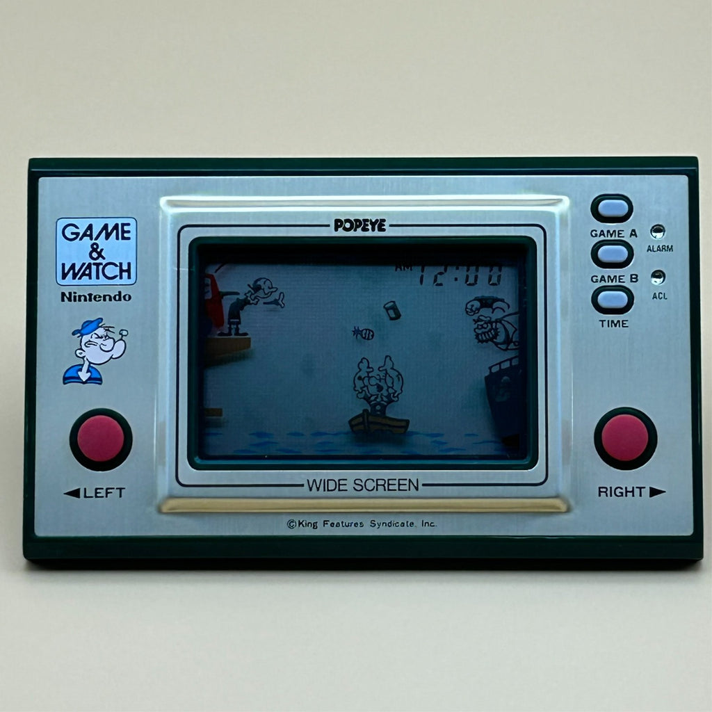 Nintendo Game & Watch POPEYE PP-23 1981 w/ Box Vintage Japan