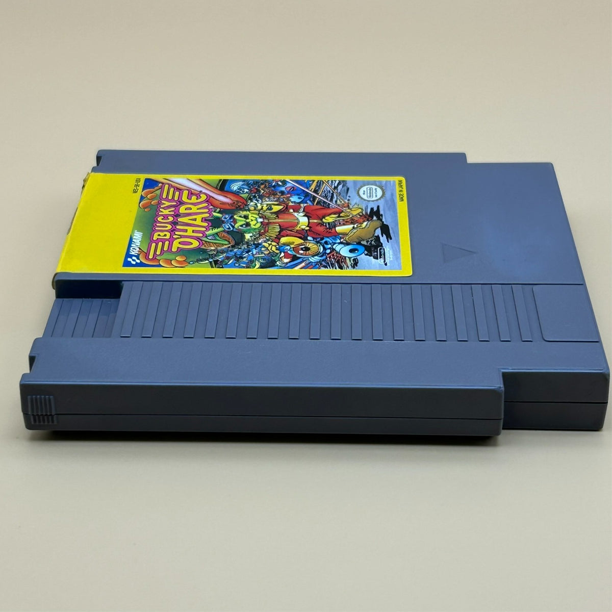 BUCKY O'HARE NES Authentic Nintendo Game Cart Cleaned & Tested