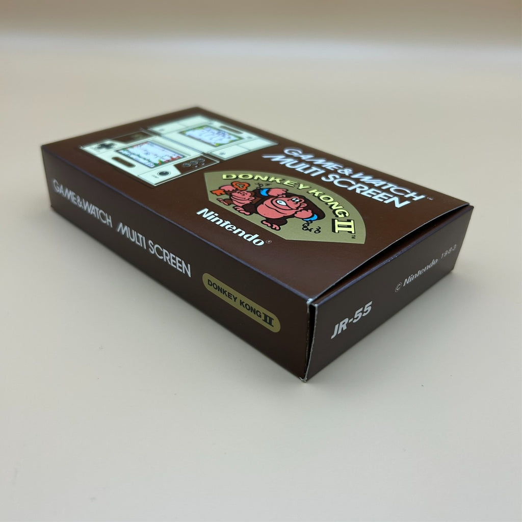 DONKEY KONG II 2 Nintendo Game & Watch JR-55 1983 Early Edition New Old Stock