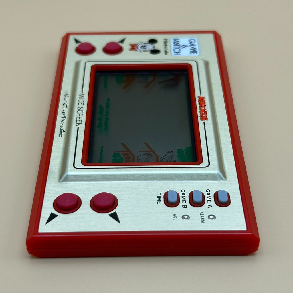 MICKEY MOUSE Nintendo Game & Watch MC-25 1981 Mint In Box