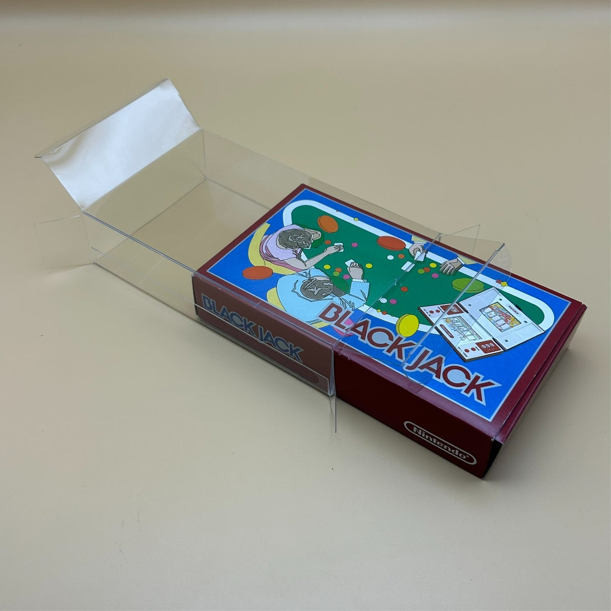 BLACK JACK Nintendo Game & Watch BJ-60 Multi Screen 1985 Mint In Box
