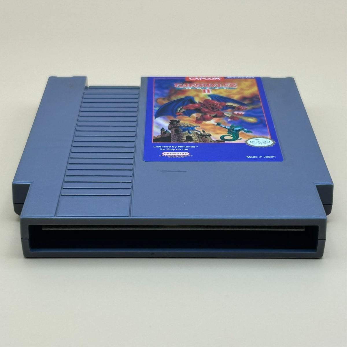 GARGOYLE'S QUEST II 2 NES Authentic Nintendo Game Cart Cleaned & Tested