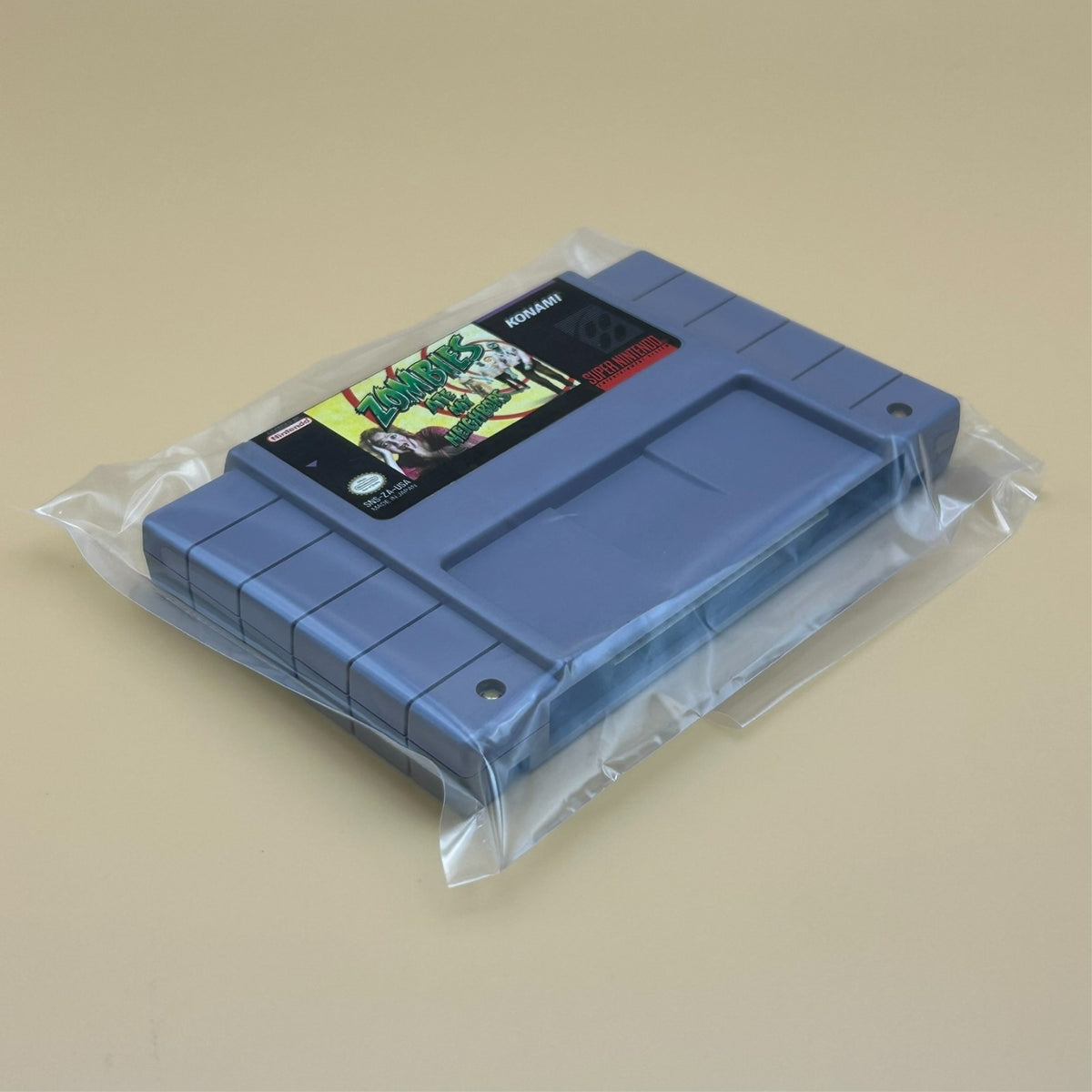 SNES ZOMBIES ATE MY NEIGHBORS Authentic Super Nintendo Game Cart Cleaned Tested