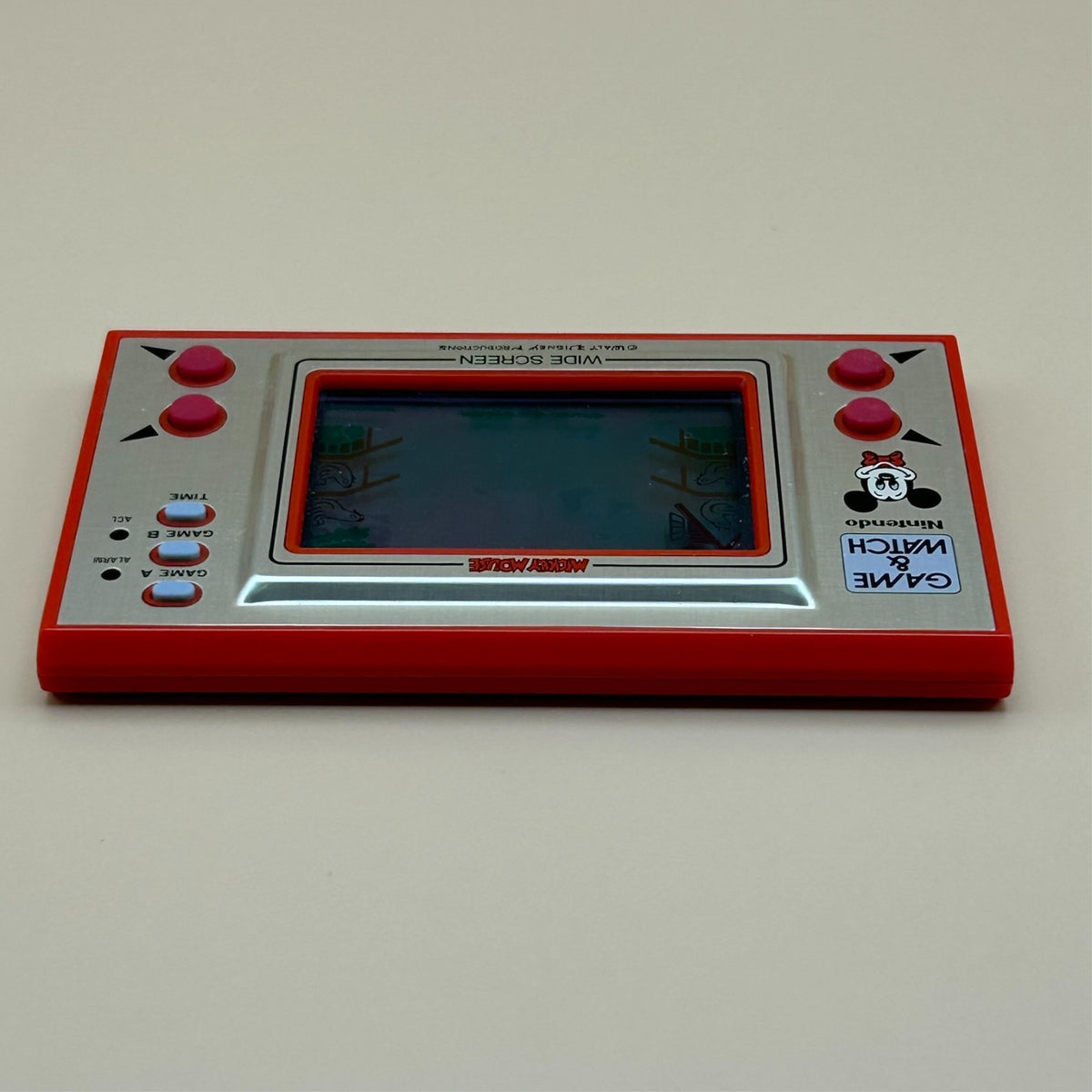 Nintendo Game & Watch MICKEY MOUSE MC-25 1981 w/ Box Vintage Japan