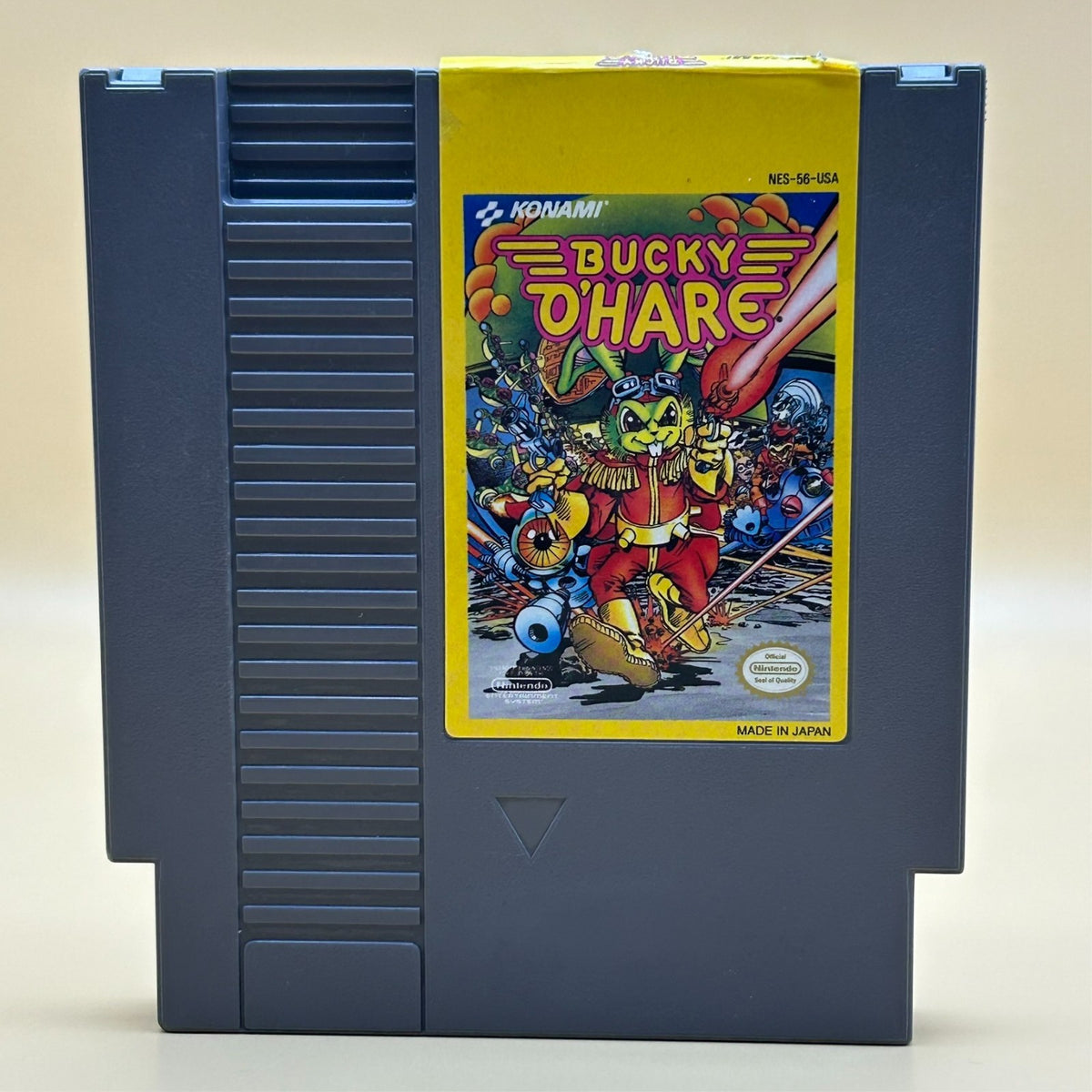 BUCKY O'HARE NES Authentic Nintendo Game Cart Cleaned & Tested